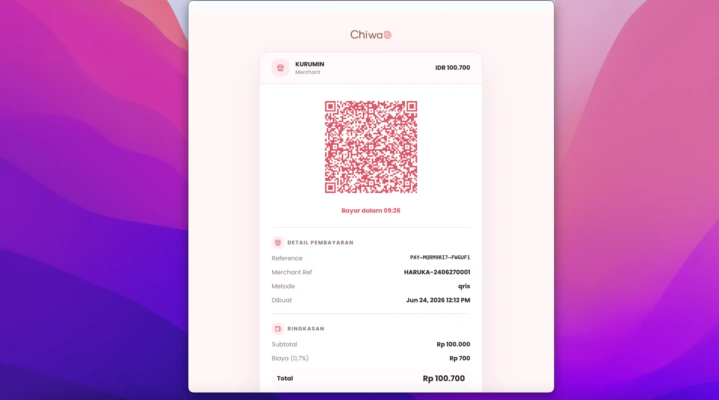 Payment Link Status